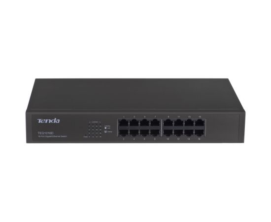 Tenda 16-port Gigabit Ethernet Switch Unmanaged Blue