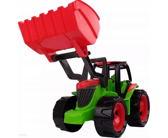 Traktors LENA MAXI ar kausu un piekabi (kastē) 107 cm L02136