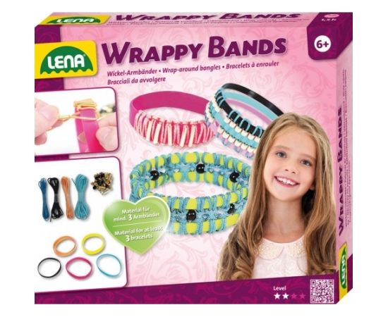 Lena Комплект для плетения браслетов Wrappy Bands 6 + L42652