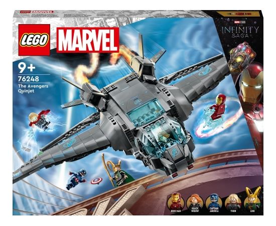 LEGO Marvel Quinjet Avengersów (76248)