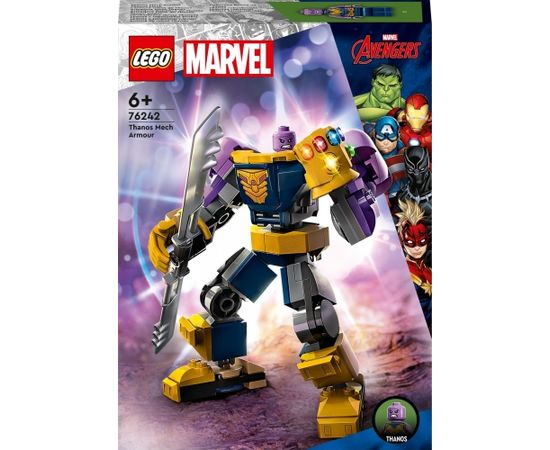 LEGO Marvel Mechaniczna zbroja Thanosa (76242)
