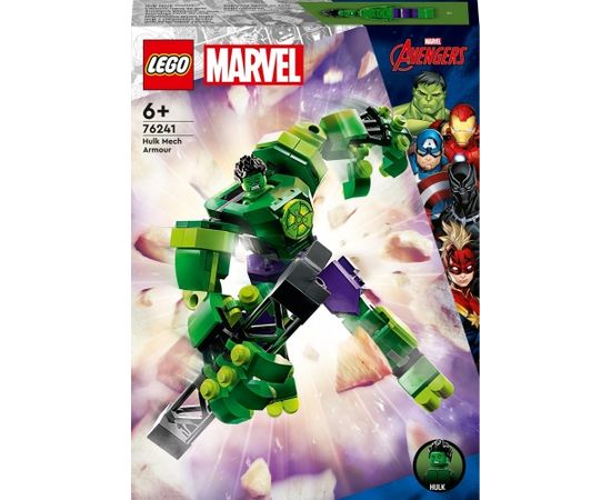 LEGO Marvel Mechaniczna zbroja Hulka (76241) Lego Marvel