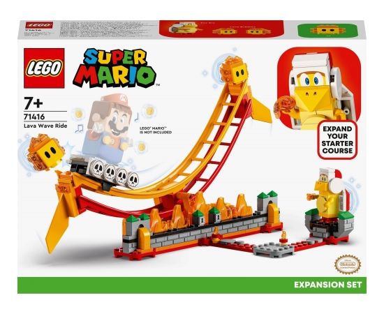 LEGO Super Mario Przejażdżka po fali lawy - zestaw rozszerzający (71416)