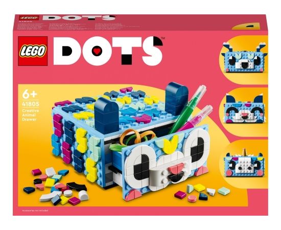 LEGO Dots Kreatywny zwierzak — szuflada (41805)