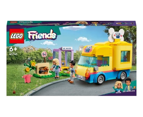 LEGO Friends Furgonetka ratunkowa dla psów (41741)