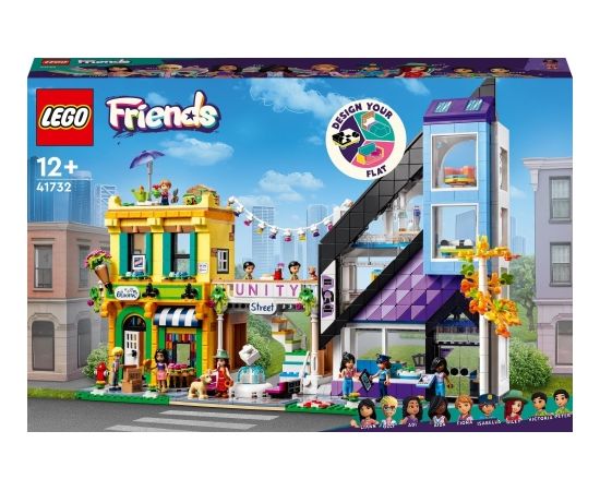 LEGO Friends Sklep wnętrzarski i kwiaciarnia w śródmieściu (41732)