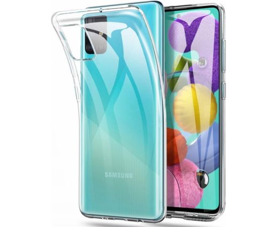 Mocco Ultra Back Case 1.8 mm Aizmugurējais Silikona Apvalks Priekš Samsung Galaxy A32 5G Caurspīdīgs