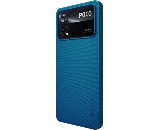Nillkin Super Frosted Back Cover for Poco X4 Pro 5G Peacock Blue