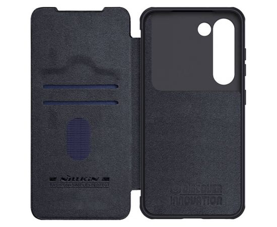 Nillkin Qin Leather Pro case for SAMSUNG S23+ (black)