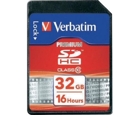 Verbatim Premium SDHC 32 GB Class 10  (43963)