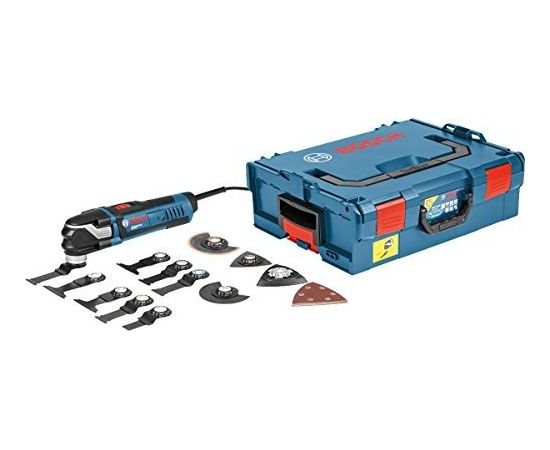 Bosch Multi-Cutter GOP 40-30 Professional - blue / black - L-BOXX 136 - 400 Watt - incl. Accessories