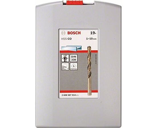 Bosch Pro Box HSS-Co-Metallb.Set 19pcs - 2608587014