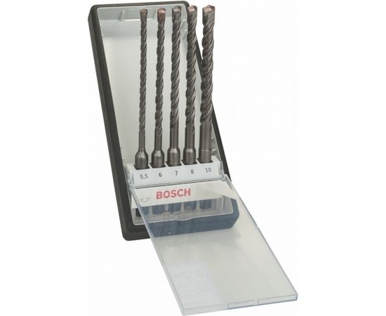 Bosch Hammer drill bit set plus 5 Robust Line 5 pieces