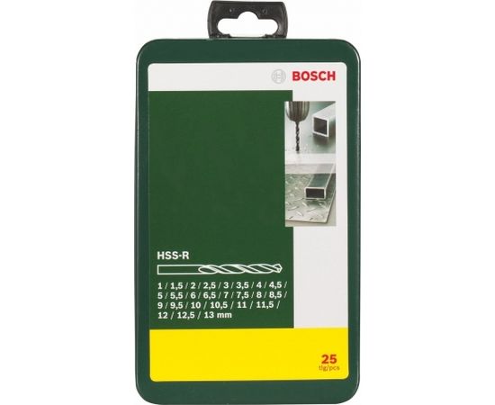 Bosch HSS-R-Metal drill bit - set 25 pieces