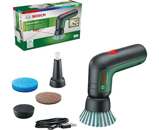 Bosch cordless brush UniversalBrush 3.6V, brush grinder (green/black)