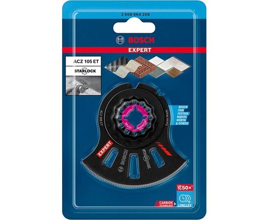 Bosch Expert Carbide segment saw blade ACZ 105 ET MultiMaterial ( 105mm)