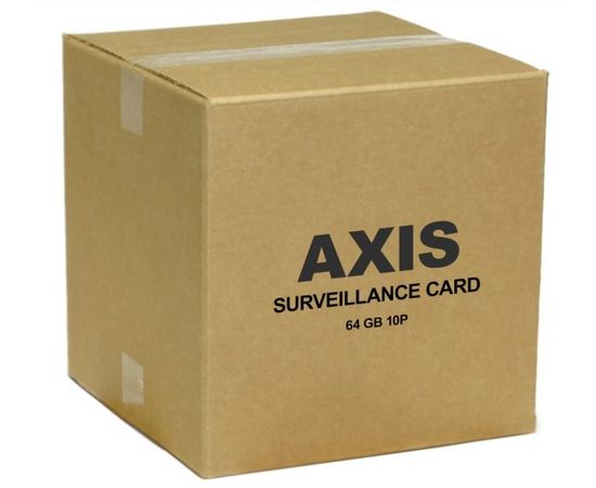 Axis SURVEILLANCE MicroSDXC 64 GB Class 10  (5801-961) 10 pack