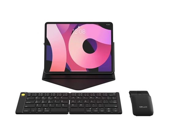 Set Wireless foldable Keyboard Delux KF10 and mouse MF10PR