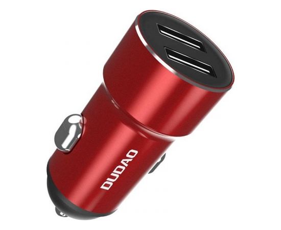 Baseus Dudao R6S 3.4A Car Charger with 2x USB (Red)