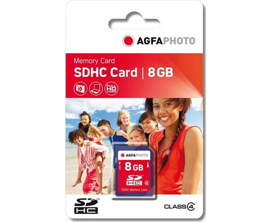 AgfaPhoto SDHC 8 GB Class 4  (10407)