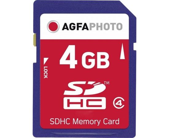 AgfaPhoto SDHC 4 GB Class 4  (10405)