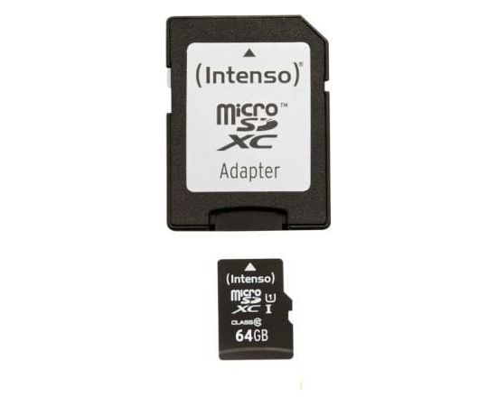 Intenso Premium MicroSDXC 64 GB Class 10 UHS-I/U1  (3423490)