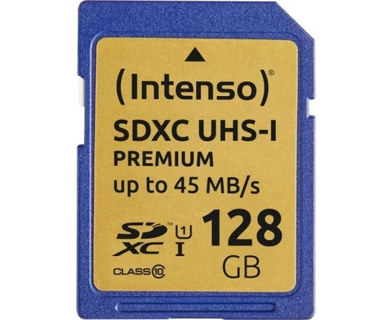 Intenso Premium SDXC 128 GB Class 10 UHS-I/U1  (3421491)