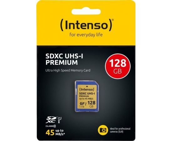 Intenso Premium SDXC 128 GB Class 10 UHS-I/U1  (3421491)