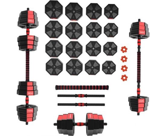 SGK30 STIEŅA UN HANTEĻU KOMPLEKTS KOMPOZĪTS 30 KG HMS