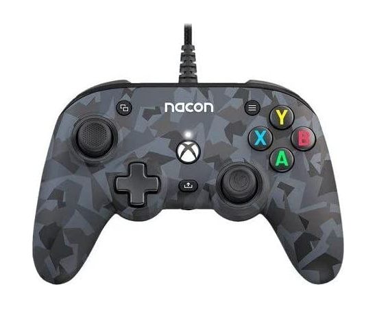 Nacon Pro Compact Controller, Gamepad Xbox Series, camo/grey