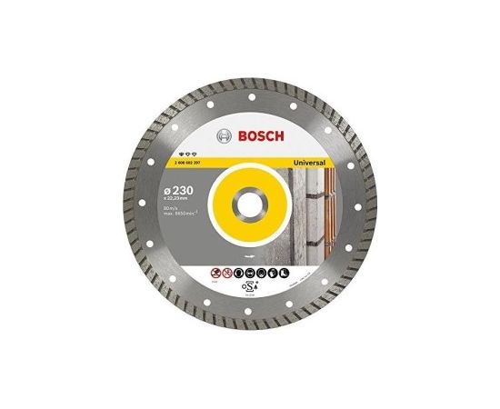 Bosch diamond cutting disc Standard for Universal Turbo, O 230mm