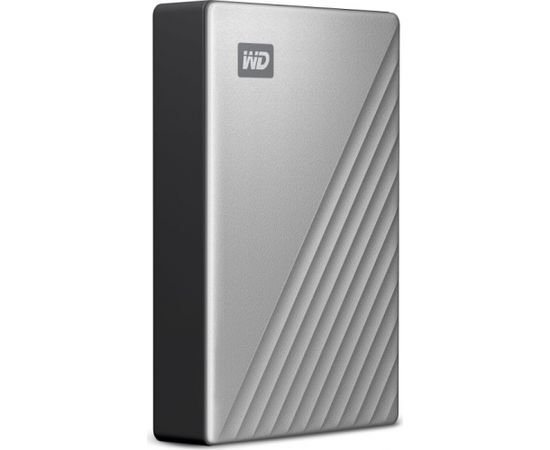 Western Digital WD My Passport Ultra 4 TB, hard disk (silver / black, USB 3.2 C gene 1)