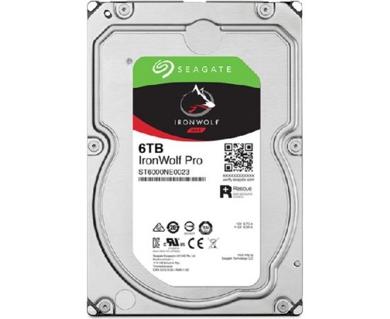 Seagate IronWolf Pro ST6000NT001 internal hard drive 3.5" 6000 GB