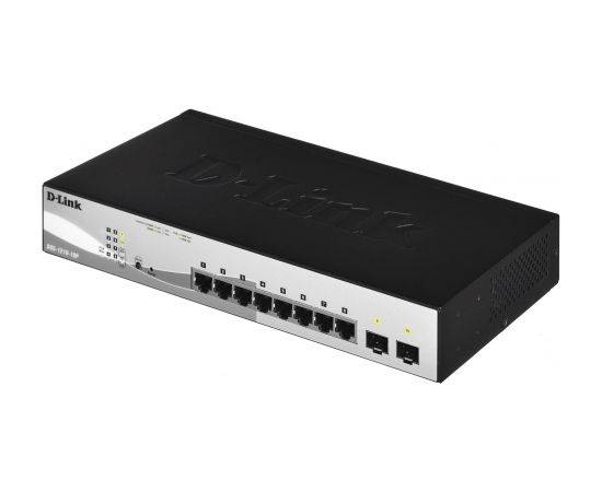 D-link-10-port 10/100/1000 Gigabit PoE Smart Switch