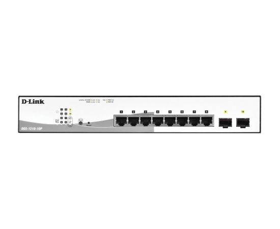 D-link-10-port 10/100/1000 Gigabit PoE Smart Switch