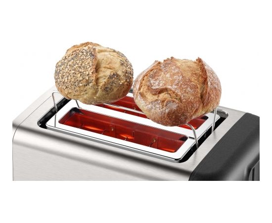 Bosch TAT3P420 toaster 2 slice(s) 970 W Black, Stainless steel