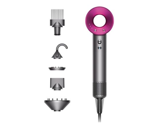 Dyson Supersonic HD07 matu fēns pelēks/fuksija Fuchsia Grey 386732-01