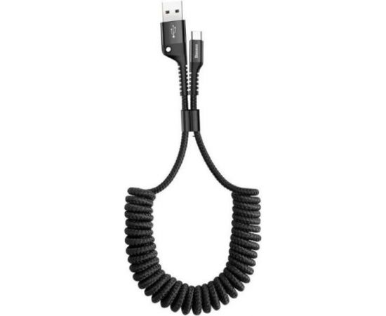 Baseus  
 
       Fish Eye Spring Cable USB-C 2A 1m 
     Black