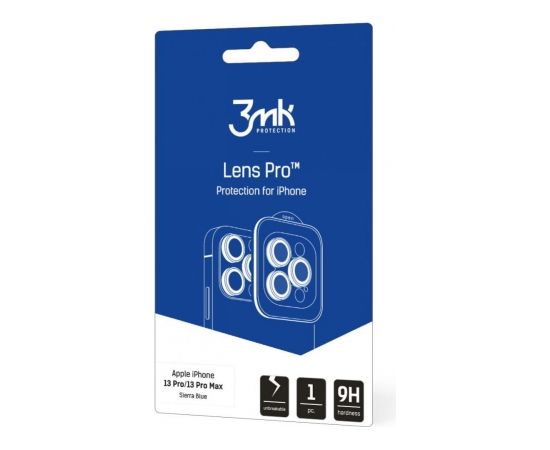 3MK  
       Apple  
       iPhone 13 Pro/13 Pro Max - Lens Protection Pro 
     Sierra Blue