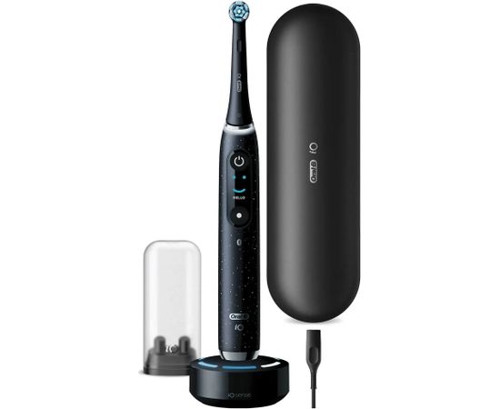 Oral-B Electric Toothbrush iO10 Series Rechargeable, For adults, Number of brush heads included 1, Cosmic Black, Number of teeth brushing modes 7