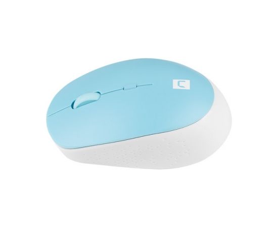 Natec Mouse Harrier 2 	Wireless, White/Blue, Bluetooth