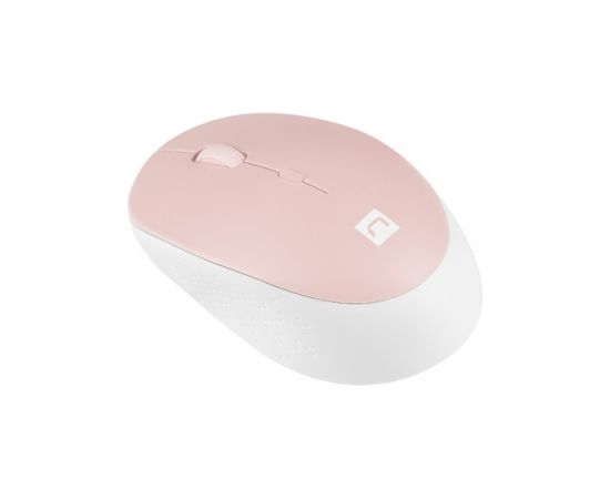 Natec Mouse Harrier 2 	Wireless, White/Pink, Bluetooth