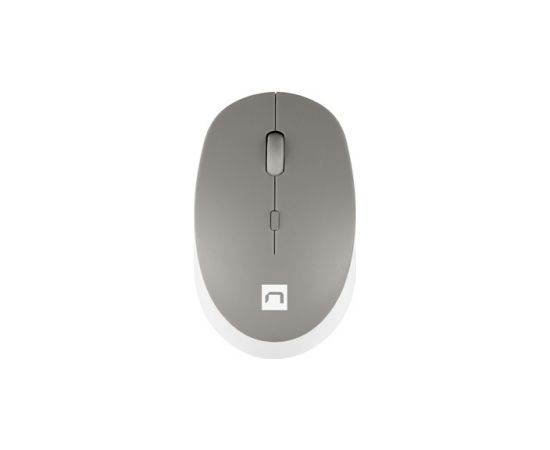 Natec Mouse Harrier 2 	Wireless, White/Grey, Bluetooth