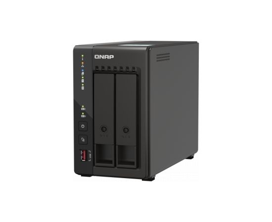QNAP 2-Bay desktop NAS 	TS-253E-8G J6412 4-core, Processor frequency 2.6 GHz, 8 GB, 2 x HDMI 1.4b, 2x M.2 2280 PCIe slots, 2x USB 2.0; 2 x USB Type-A