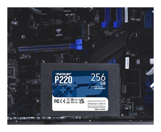 SSD Patriot P220 256GB SATA3 2,5"