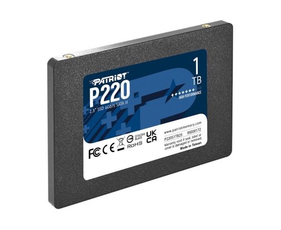 SSD PATRIOT P220 1TB SATA 2,5"