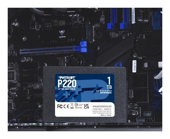 SSD PATRIOT P220 1TB SATA 2,5"