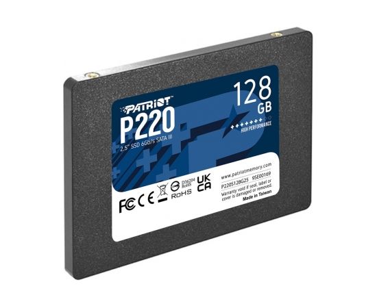 SSD Patriot P220 128GB SATA3 2,5"