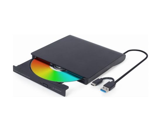 Gembird DVD-USB-03 External USB DVD drive, black