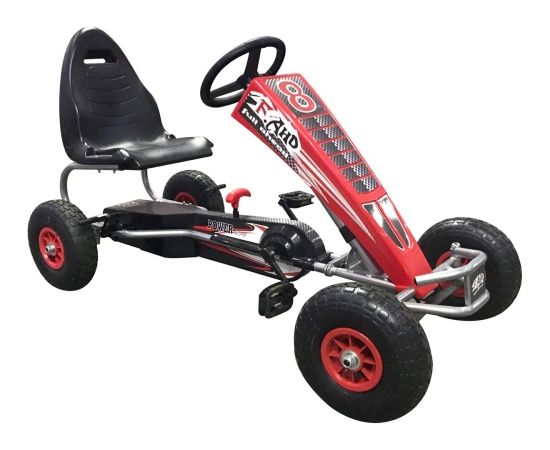 Gokart sportowy Enero 14 czerwony